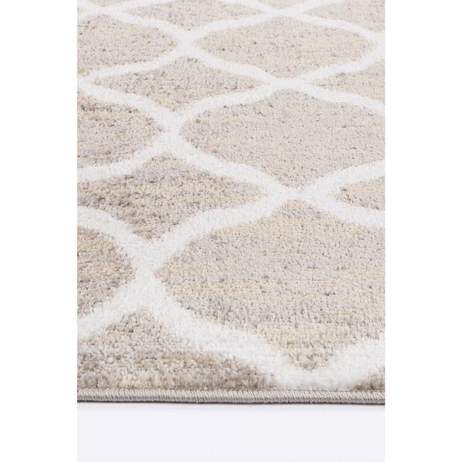 Windjana Lattice Latte Rug 160x230cm