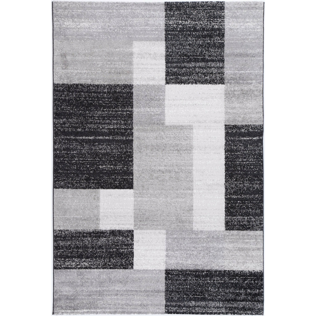 Windjana Abstract Geometric Grey Rug 160x230cm