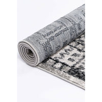 Windjana Tribal Charcoal Rug 160x230cm