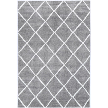 Windjana Diamond Grey Rug 200x290cm