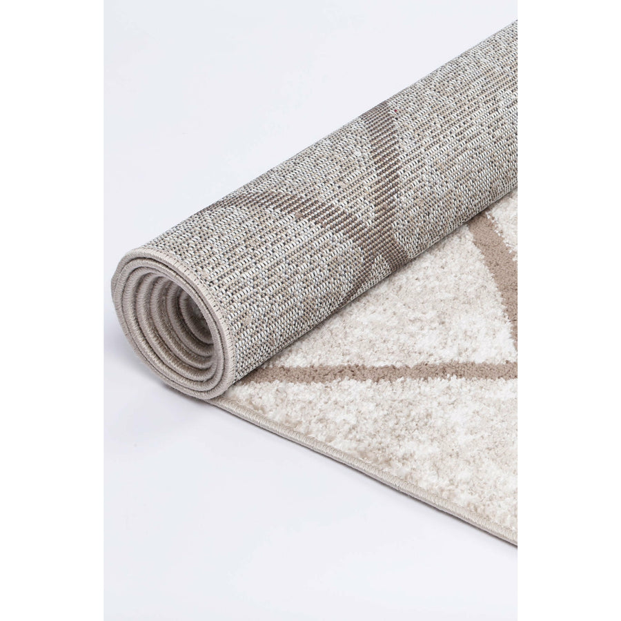 Windjana Diamond Latte Rug 200x290cm