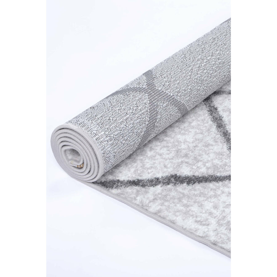 Windjana Diamond Silver Rug 200x290cm