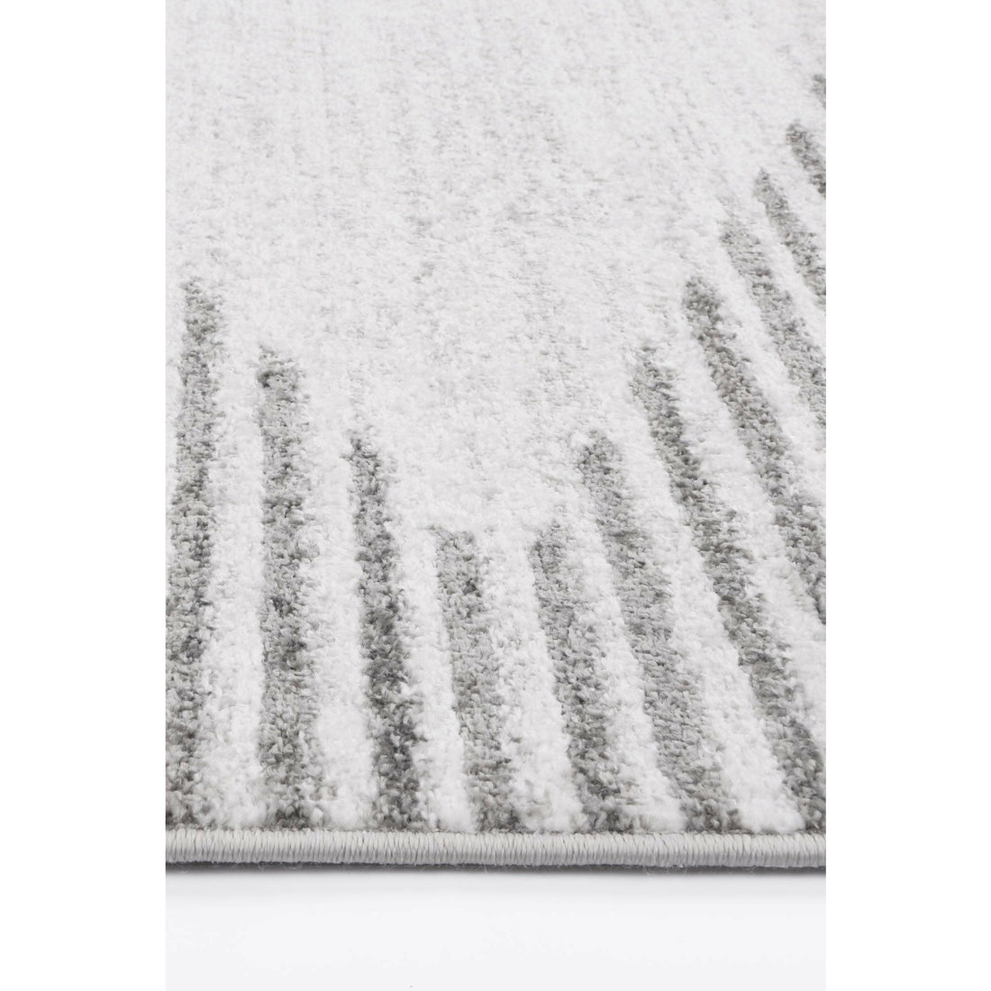 Windjana Abstract Diamond Silver Rug 200x290cm