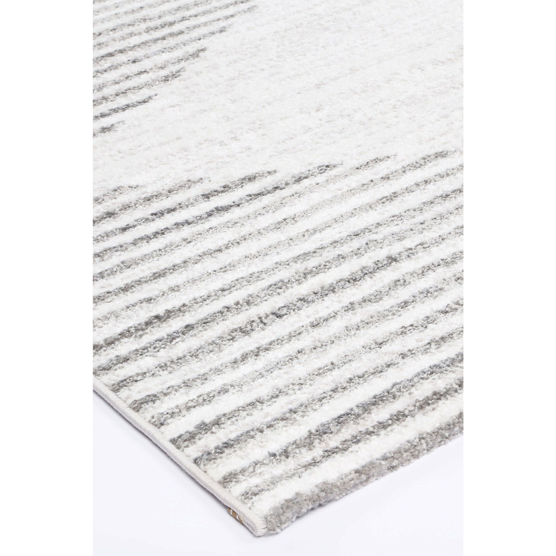 Windjana Abstract Diamond Silver Rug 200x290cm