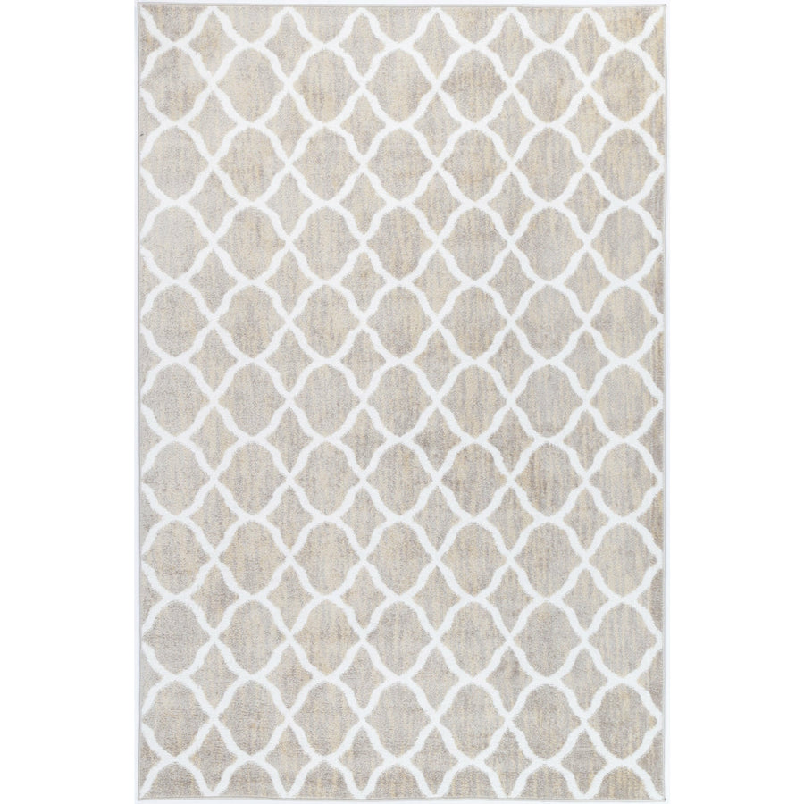 Windjana Lattice Latte Rug 200x290cm