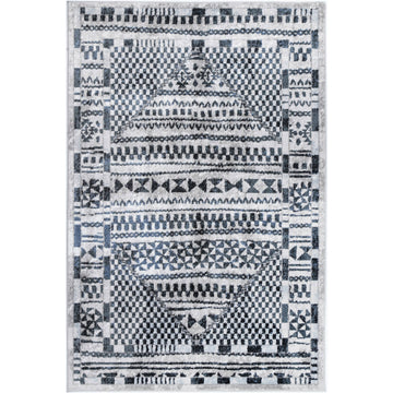 Windjana Tribal Blue Rug 200x290cm