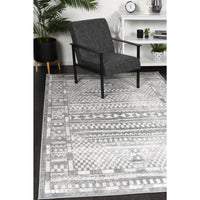 Windjana Tribal Grey Rug 200x290cm