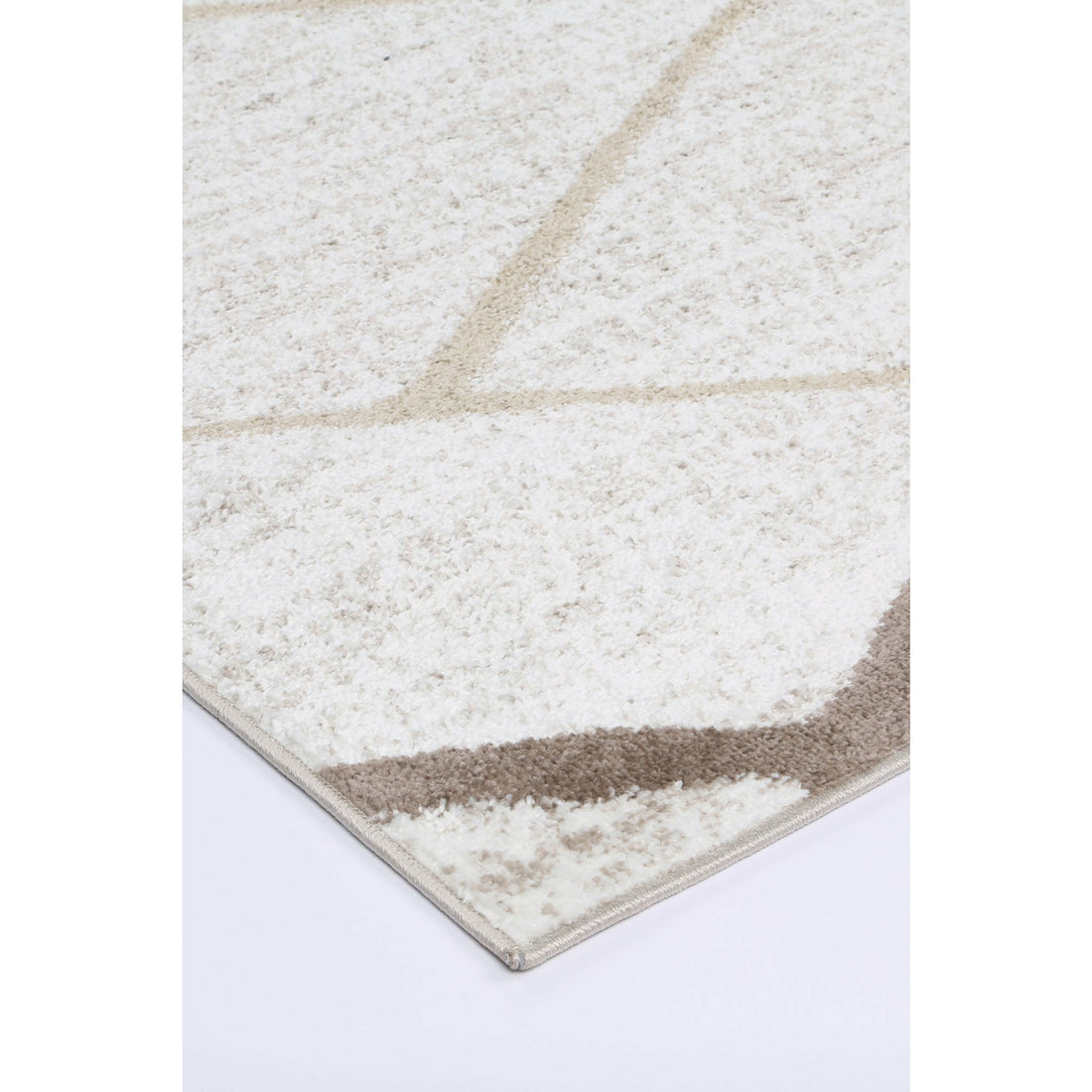 Windjana Abstract Stripe Latte Rug 240x330cm