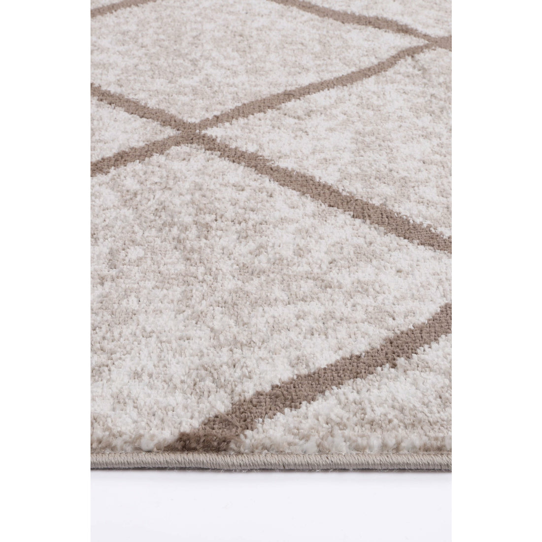 Windjana Diamond Latte Rug 280x380cm