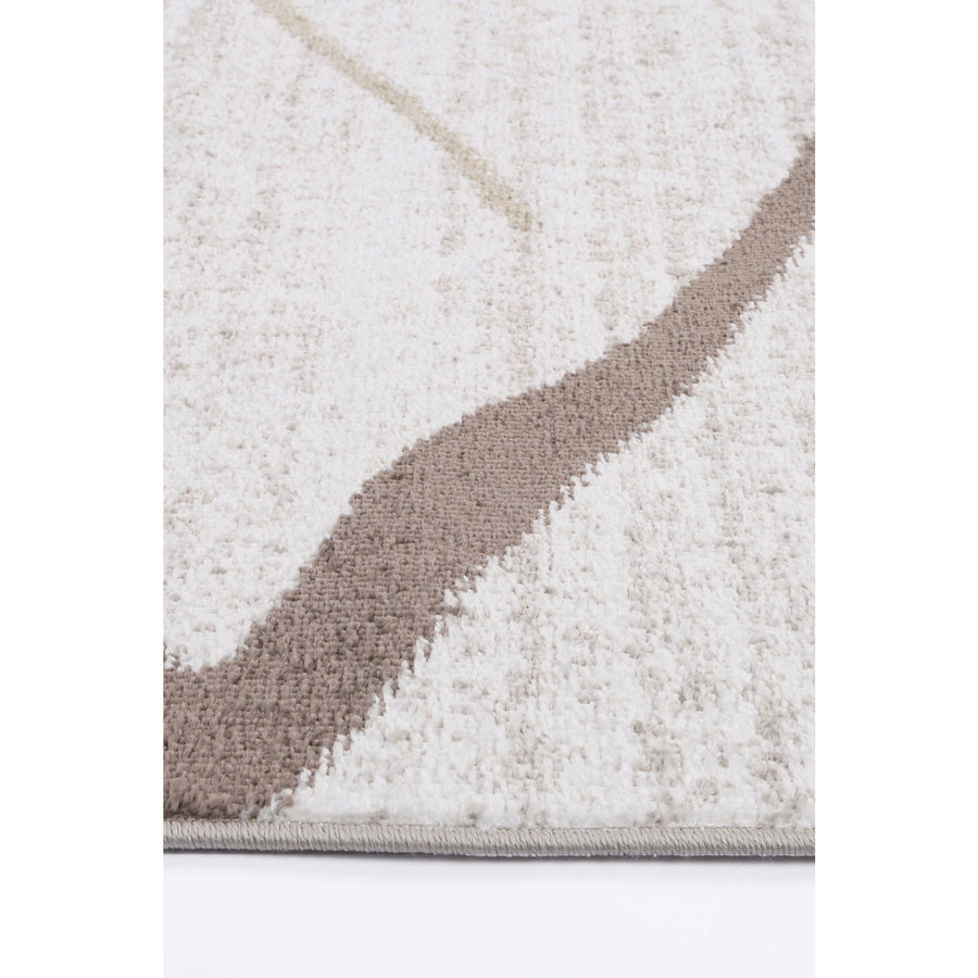 Windjana Abstract Stripe Latte Rug 280x380cm