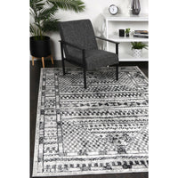 Windjana Tribal Charcoal Rug 280x380cm