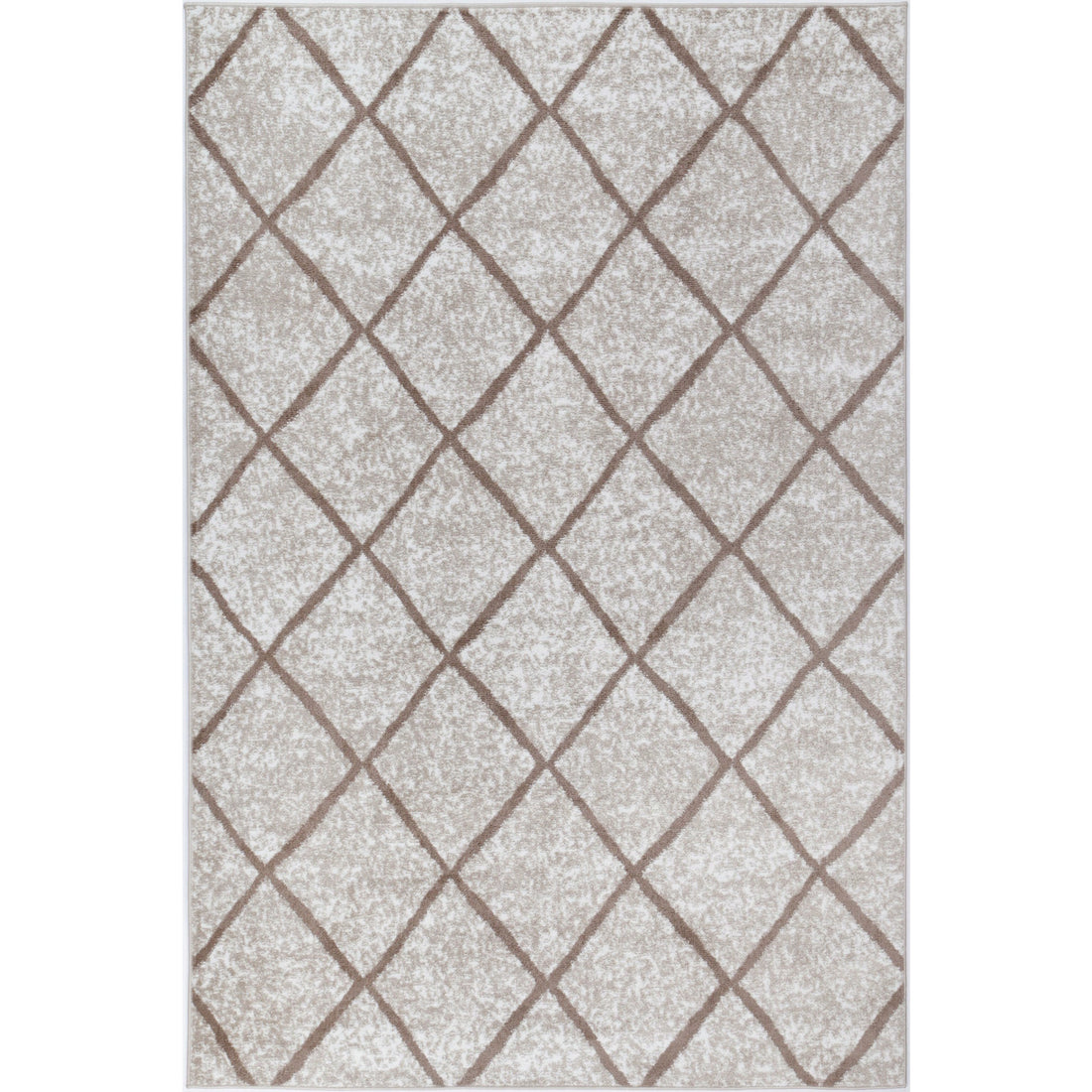 Windjana Diamond Latte Rug 80x150cm