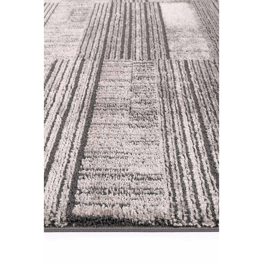 Verve Grey Brick Rug 160x230cm