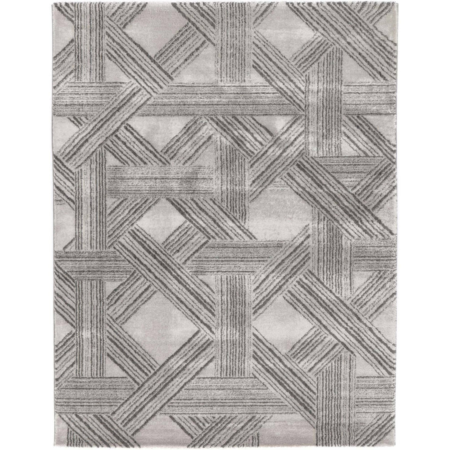 Verve Grey Geometric Rug 160x230cm