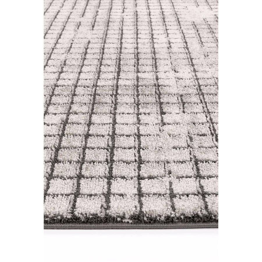 Verve Grey Cubic Rug 160x230cm