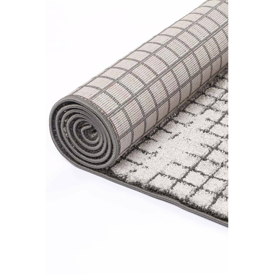 Verve Grey Cubic Rug 160x230cm