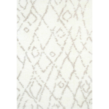 Moroccan Cream and Beige Fes Rug 160X230cm