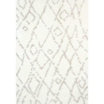 Moroccan Cream and Beige Fes Rug 200X290cm