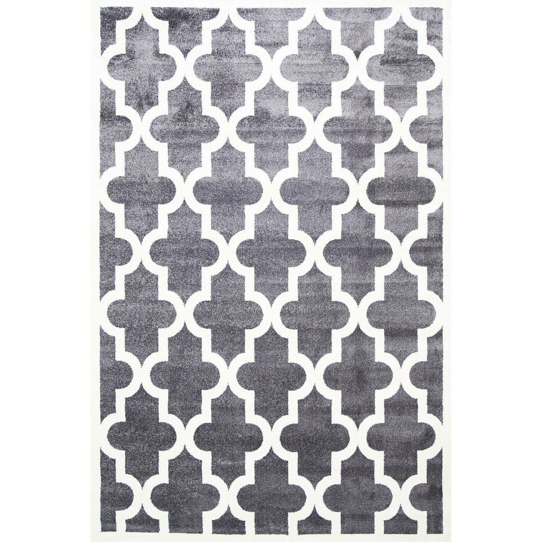 Piccolo Charcoal and White Stars Kids Rug 160x230cm