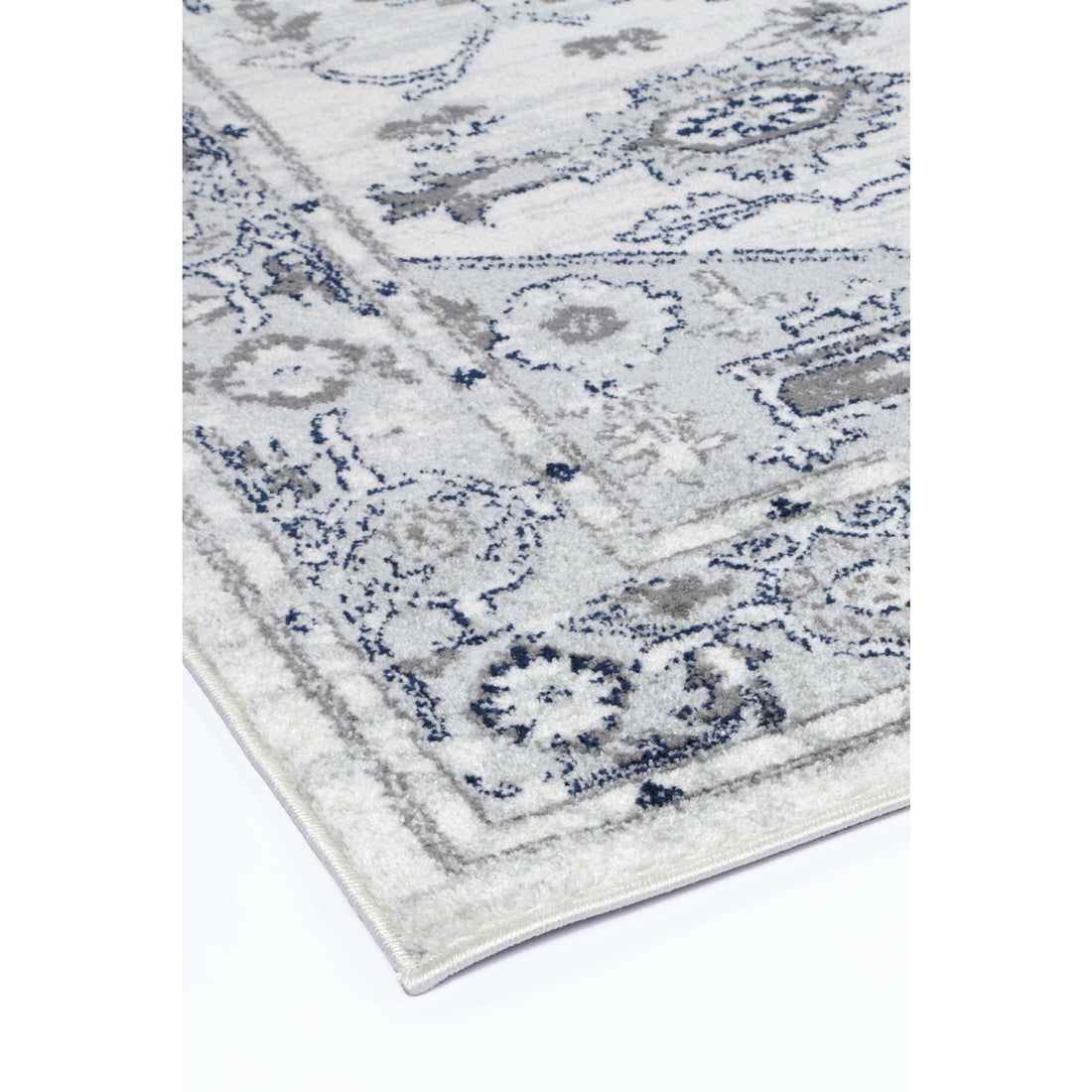 Ligures Grey White Rug 280X380cm