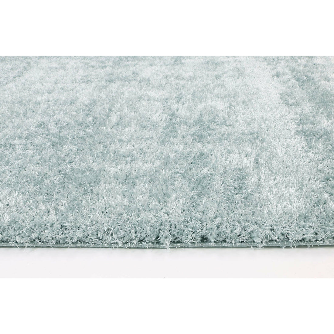 Puffy Soft Shaggy Teal Blue 160x230 cm