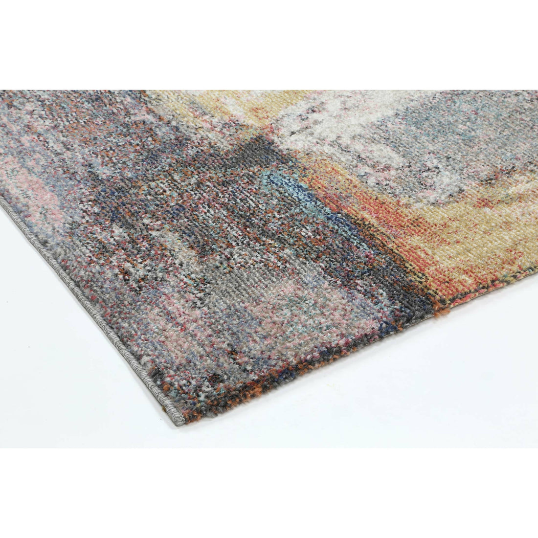 Aveza Abstract Grey Rug 160x160cm