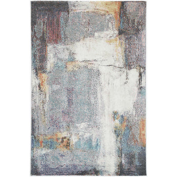 Aveza Abstract Grey Rug 200x290 cm