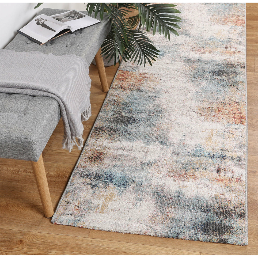 Aveza Abstract Soft Multi Rug 200x290 cm