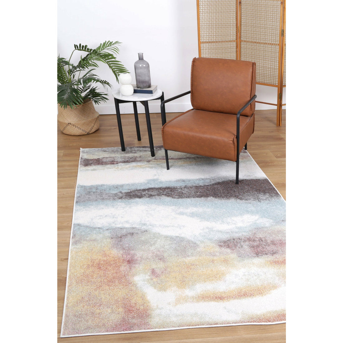 Windsor Water Art Multi Rug 120x170cm