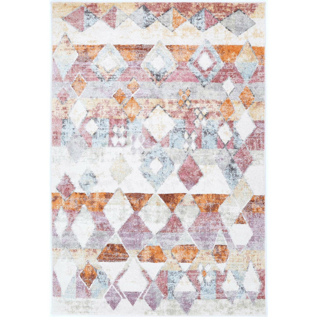 Windsor Tiled Multi Rug 160x230cm