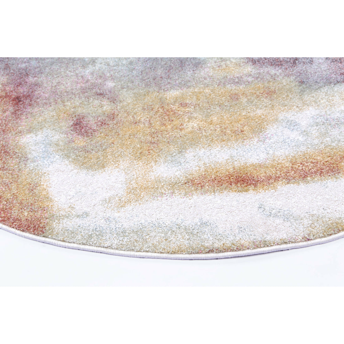 Windsor Water Art Multi Round Rug 200x200cm