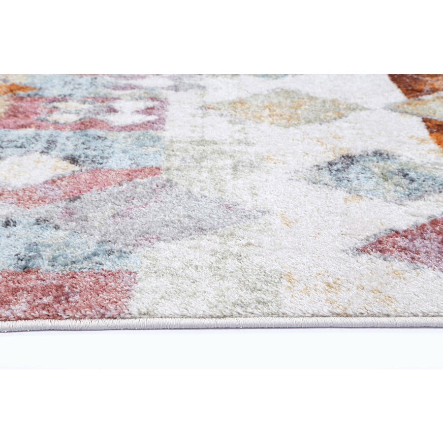 Windsor Tiled Multi Rug 240x330cm