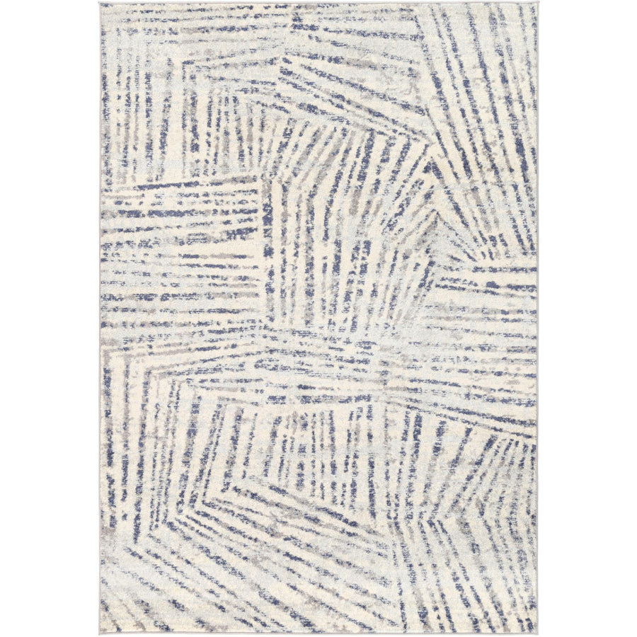 Palermo Vallo Grey Blue Rug 200x290cm