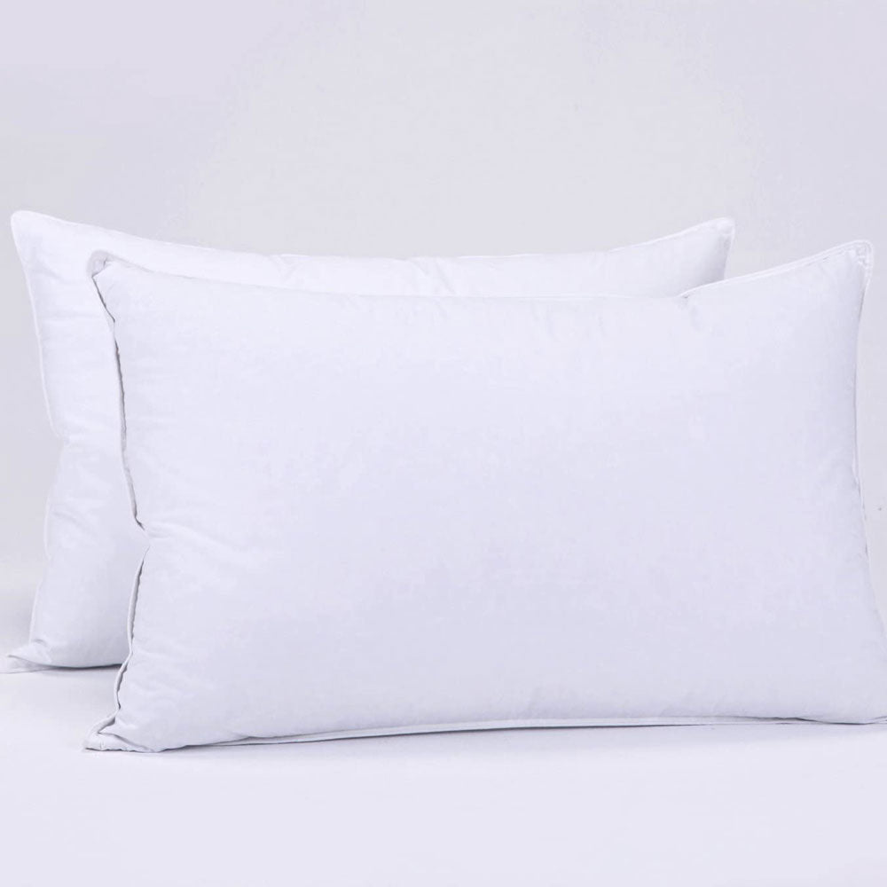 2 Premium Hotel 1150g Pillows 74CM x 48CM Pillows Breathable Cotton