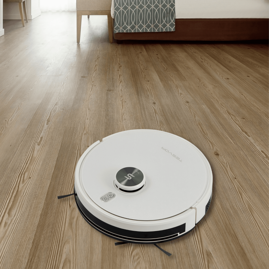 S6 Turbo Robot Vacuum Cleaner Mop With Laser Navigation 4000Pa