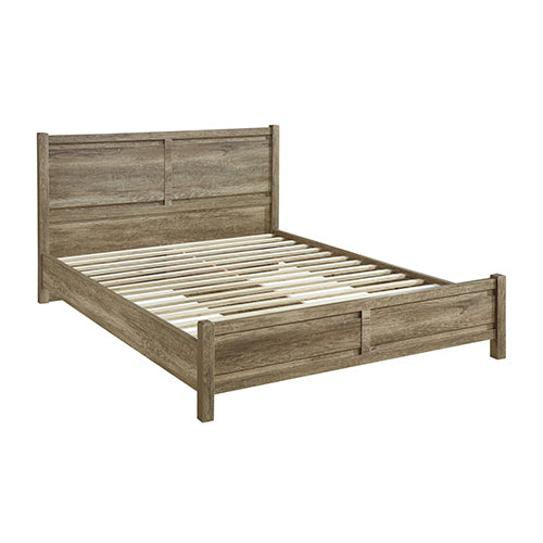 Bed Frame Natural Wood - King