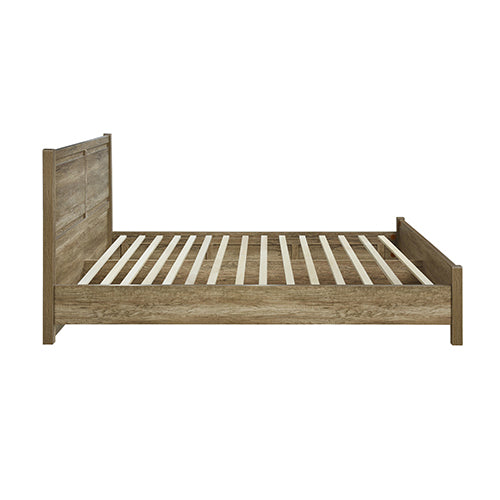 Bed Frame Natural Wood - King