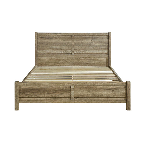 Bed Frame Natural Wood - King