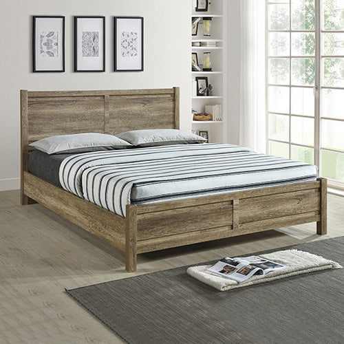 Dark Oak Bed Frame - Queen