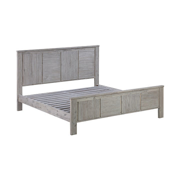 Acacia Ash Wood Bed Frame - King