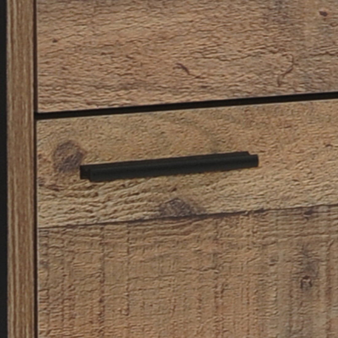 Oak Bedside Table with 2 drawers