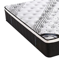 Pocket Spring Coil Mattress Euro Top (Medium Weight) 33cm Thick - Queen