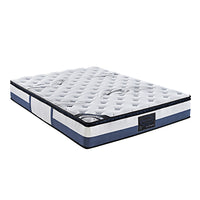 Pocket Spring Mattress Latex Pillow Top Foam (Medium Weight) - King