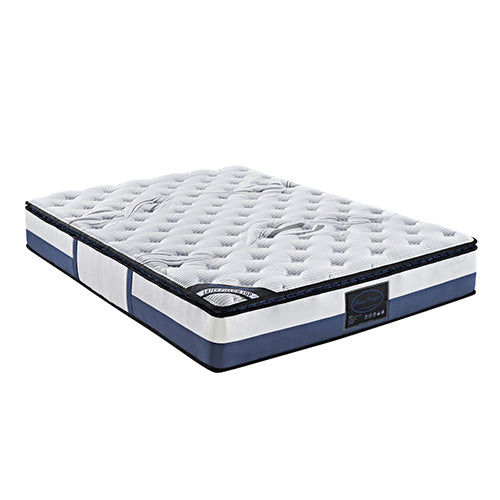 Pocket Spring Mattress Latex Pillow Top Foam (Medium Weight) - King Single