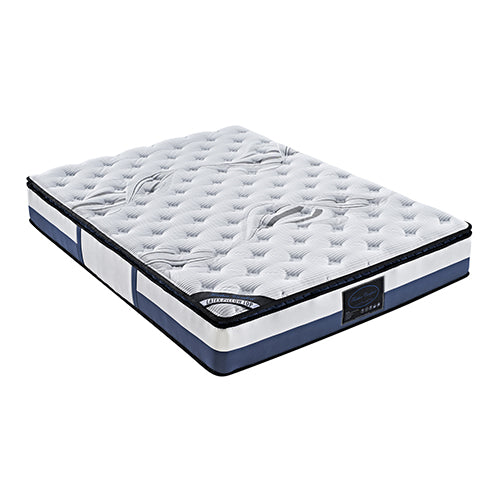 Pocket Spring Mattress Latex Pillow Top Foam (Medium Weight) - Queen