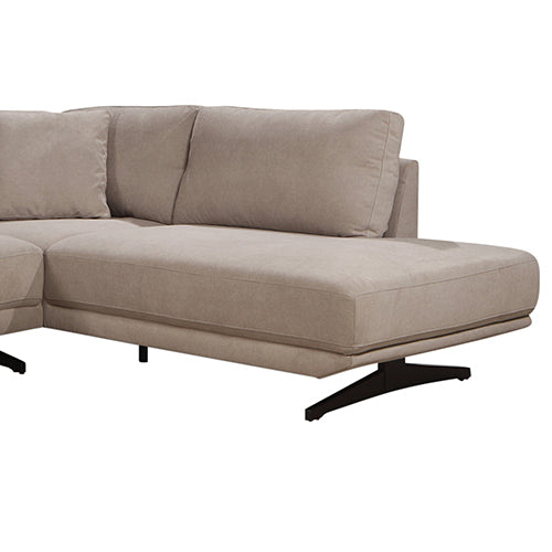 3 Seater Fabric Lounge Set with Chaise