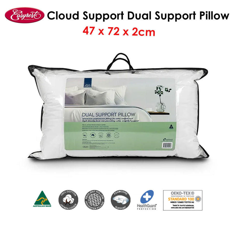 Cloud Support Dual Support Pillow 47 x 72 x 2 cm