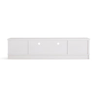 White Coastal Style 180cm Entertainment Unit