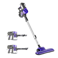 Corded Handheld Bagless Vacuum Cleaner - Purple and Silver